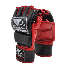 Load image into Gallery viewer, Leather Half Finger MMA Boxing Glove