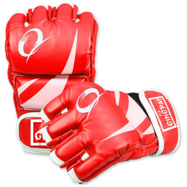 GINGPAI Half Finger Boxing Gloves