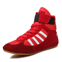 Load image into Gallery viewer, Red Boxing Shoes