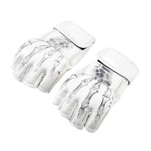 Load image into Gallery viewer, OUTAD White Half Finger MMA Gloves