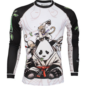 Monkey Pattern Slim Fit Spor Top