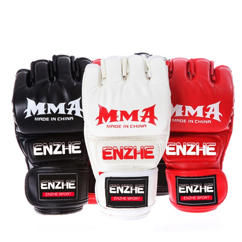 ENZHE Half Finger Boxing Gloves