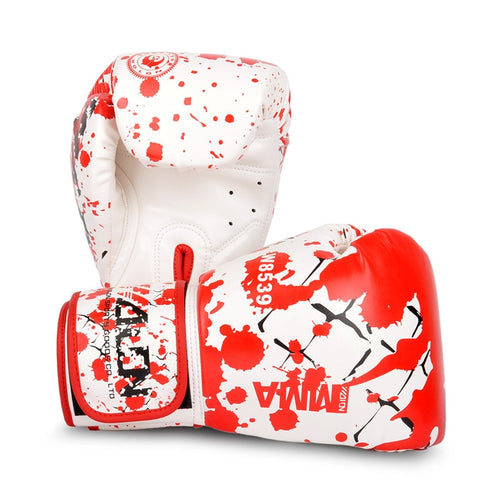 WOLON Blood Pattern Boxing Gloves